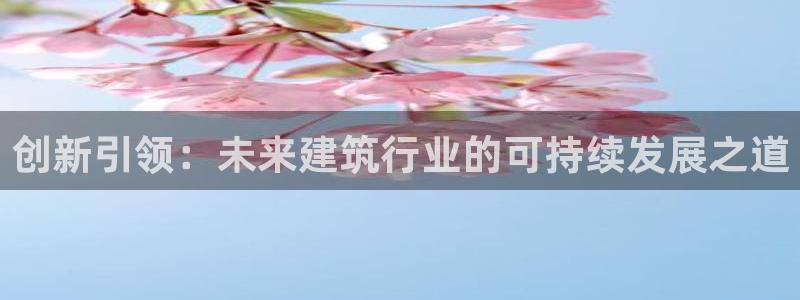 澳门和记电信官网：创新引领：未来建筑行业的可持续发展之道